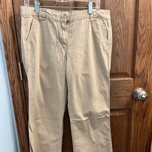 J Crew Factory women’s chino pant, size 10